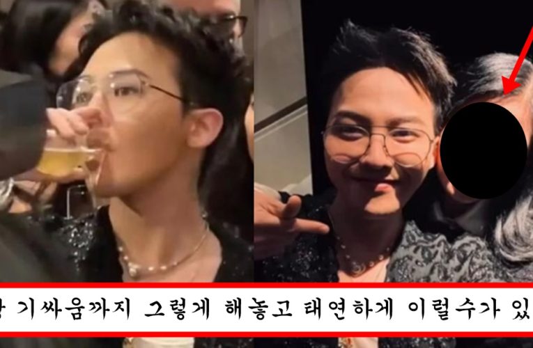 행사에서 헤어진 연인 제니와 쿨하게 사진 찍어 인스타 업로드한 지디