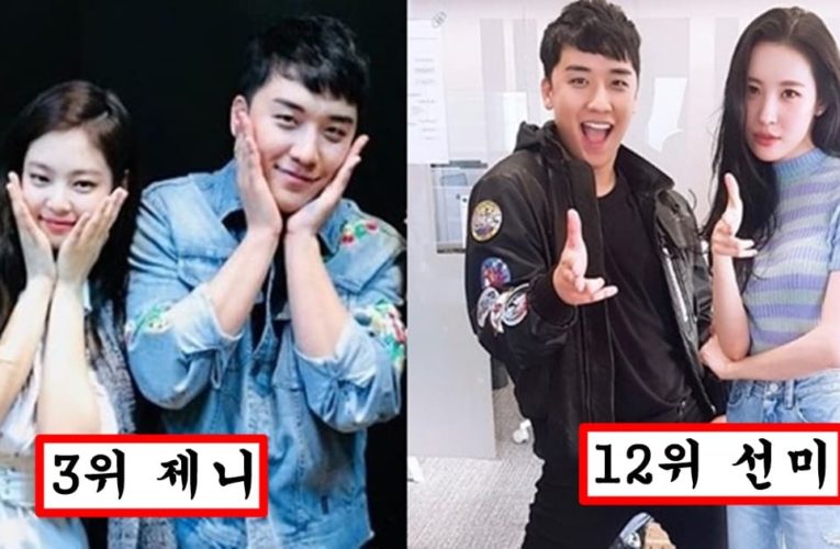 승리랑 친했고 알면서 다 눈감아줬으면서 논란 터지자마자 손절한 연예인들 top20