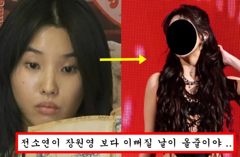 사람들이 자꾸 못생겼다고 하자 얼굴에 손댔는지 장원영급 존예 되어버린 아이들 전소연 근황