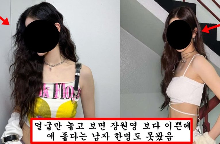 얼굴은 그저 완벽하지만 몸매에 볼륨감이 없다는 이유로 남자한테 인기 1도 없는 아이돌 맴버